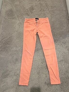 American Eagle Outfitters Coral Cordoroy Ankle Pants